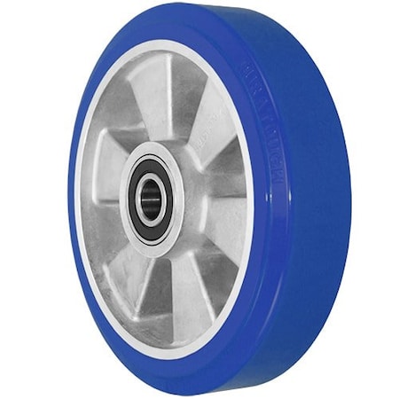 Durastar Wheel, 8X2 Polyurethane, Aluminum (Flat Tread, Extra Thickness), 75 Sho 820TUSA64L-EX-W